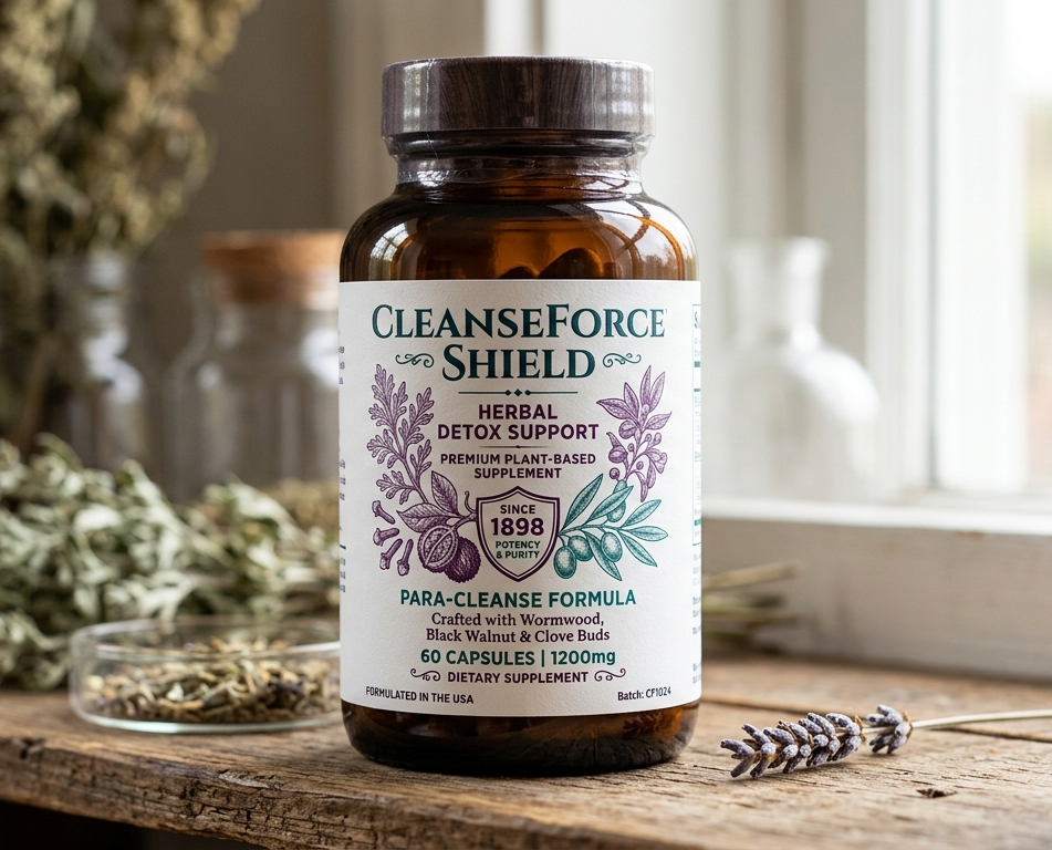 CleanseForce Shield – fľaša výživového doplnku